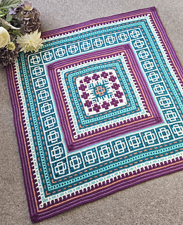 "Cool" lap / baby blanket