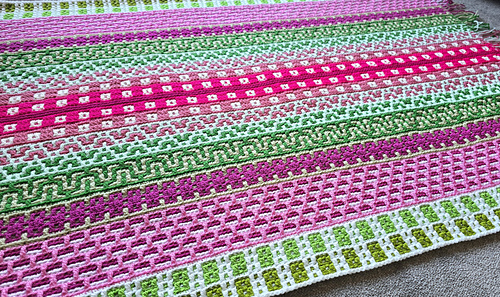 Meandering Overlay Mosaic