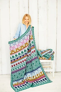 Country Garden -
medium blanket
