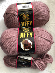 Lion Brand Jiffy Yarn 101 Light Pink Acrylic 3 Oz AT158 Lot of 2 Vintage  Yarn 