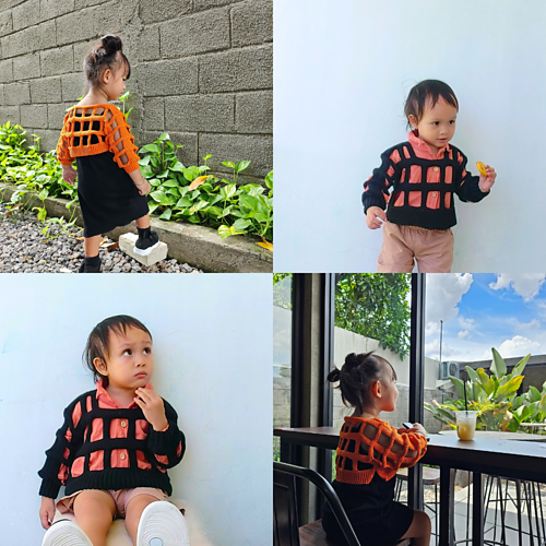 Blythe Grid Genser - 