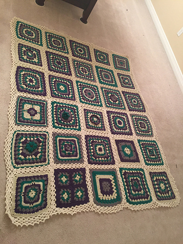 2017 Crochet A Block Throw photo 10