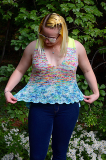 Ravelry: Lydia Tank pattern by Courtney Little