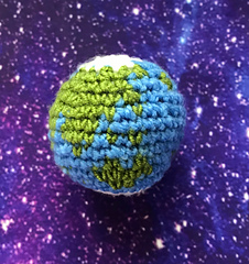 Solar System Mobile Crochet Pattern by Ruth Haydock