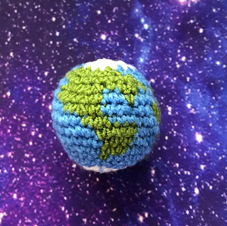 Solar System Mobile Crochet Pattern by Ruth Haydock