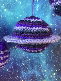 Solar System Mobile Crochet Pattern by Ruth Haydock