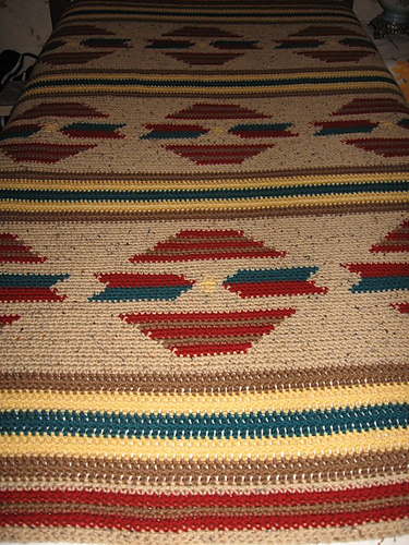 Ravelry: Sunset Throw pattern by Marianne Forrestal