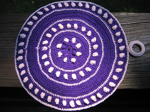 Red and White Potholder photo 3