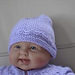 Hat to match seamless yoked baby sweater pattern 