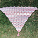 Peace & Love Chevron Ripple Shawl pattern 