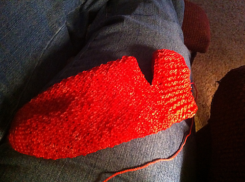 Plain Toe Up Crochet Socks photo 1