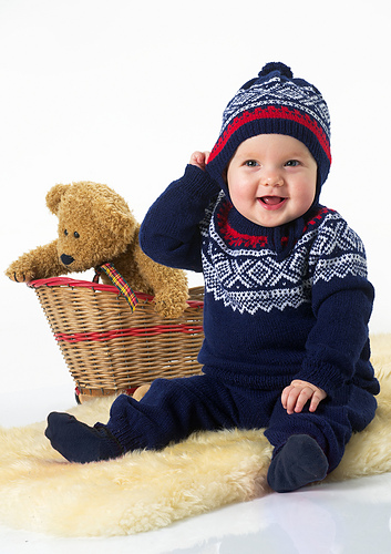 Marius genser med rundt bærestykke Lanett - Unn Søiland Dale