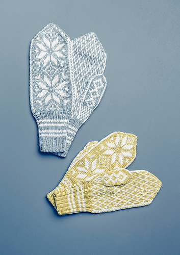 Tema42-25 Selbu votter - Sandnes Garn