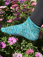 Sample shown to suit a 23cm circumference foot.