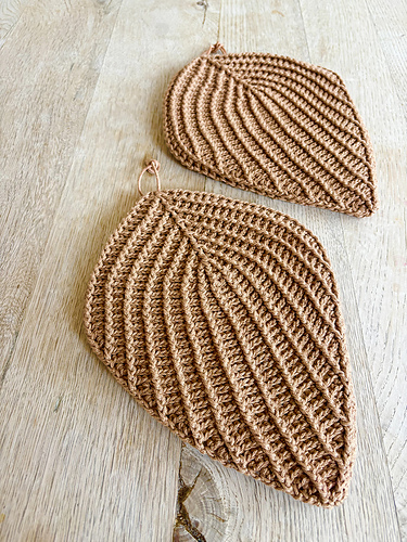 Funkia potholders