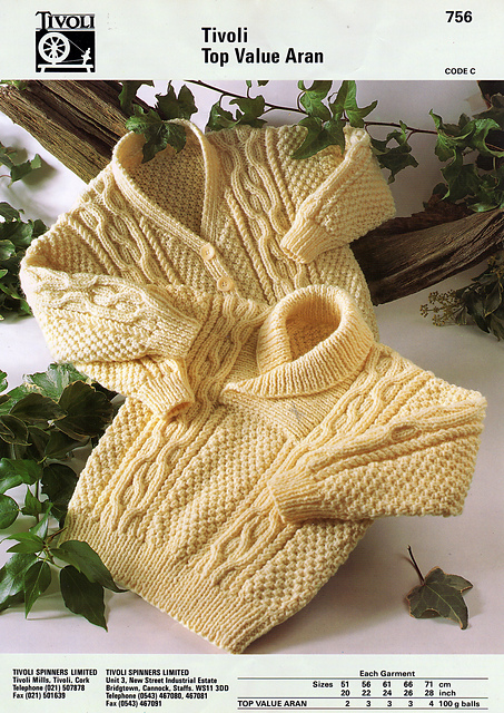 Ravelry: Aran Sweater pattern by 