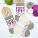 Fuchsia Socks pattern