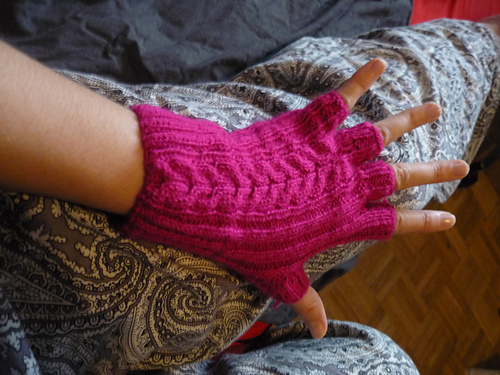 86-4 Open-finger Gloves photo 4
