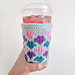 Mermaid Iced Cup Cozy - knit pattern 