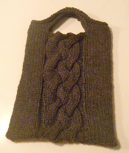 Mark's Cabled iPad Cozy photo 1