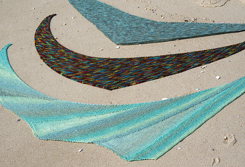 Ravelry: Good to the Last Drop, 3 Easy Side to Side Shawls pattern by ...