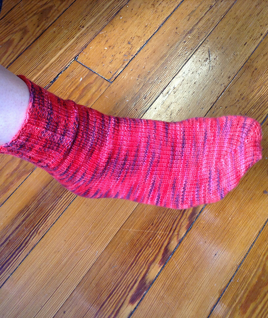 Ravelry Tube Socks pattern by Sarah Samanns