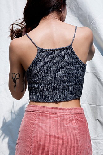 Basis Strikket Bralette - Sara Knits Co