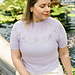 Lavender Field tee pattern 