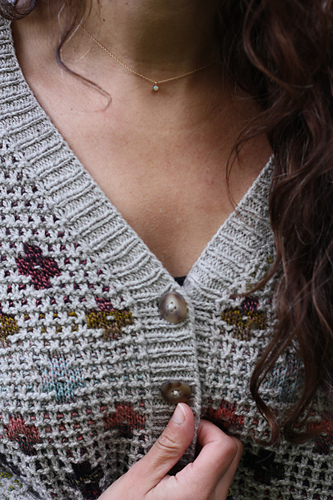Pressed Flowers Cardigan - Amy Christoffers