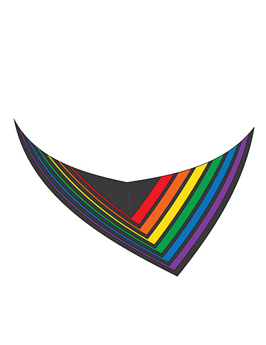 Ravelry: Laser Tag Shawl pattern by Xandy Peters
