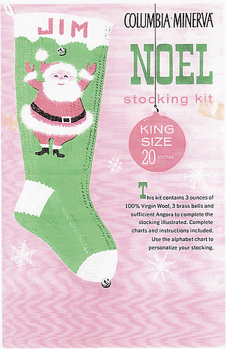 Ravelry: Columbia-Minerva #2818, Noel Stocking Kit - patterns