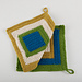Cool / Warm Graphic Dishcloths pattern
