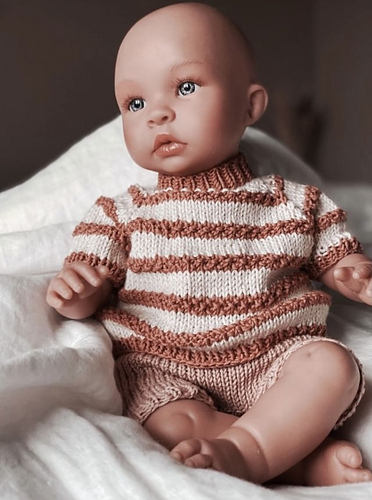 Dukkegull 5 - kul kid-utgave - scandiknit