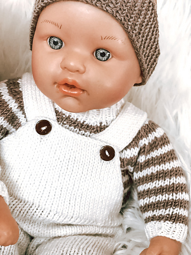 Dukkegull 5 - kul kid-utgave - scandiknit