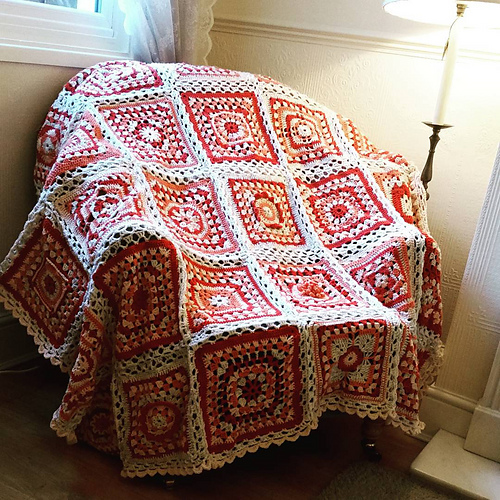 Ravelry 2017 Crochet A Block Afghan pattern by Joanita Theron