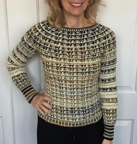 Leisurely Innpusset Slip Stitch Genser - byschwalc