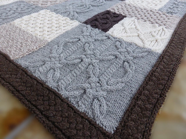 Textured Landscape Throw by Helen Gipson Textured Landscape Throw by Helen Gipson