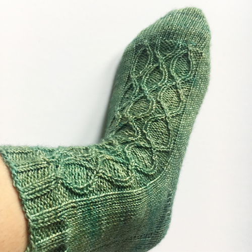 Ravelry: Tabra Loop Socks pattern by Julia Giordano of Seed & Linen