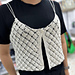 crochet diamond bustier pattern 