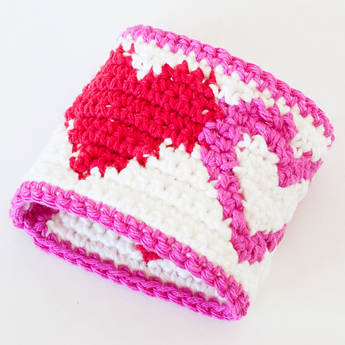 Tapestry Heart Cup Cozy photo 5