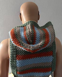 Ravelry: Chunky Hooded Muscle Top pattern by Seyhall Crochet Design