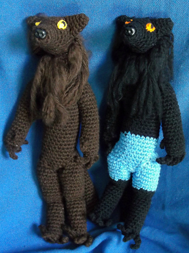 Stor varulv-amigurumi - Beverley K. Melillo