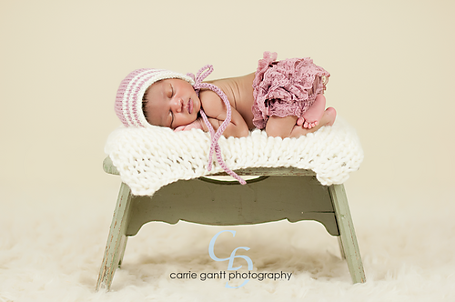 Knit Mini Blanket photo 2