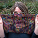 Mesh Leaf Cowl pattern 