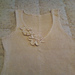 #04 Sleeveless Top with Flowers pattern 