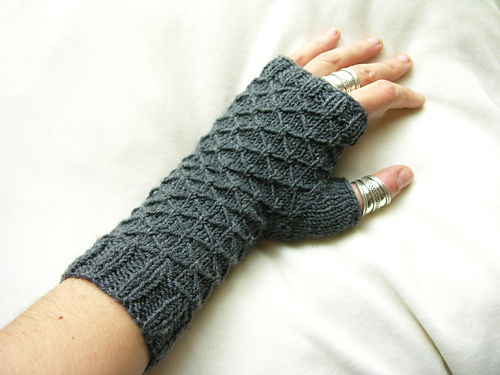Seeta fingerless gloves photo 2