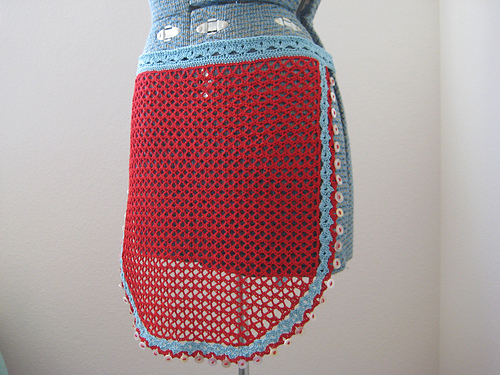 Ravelry: Memory Aprons for Mother and Daughter pattern by Robin Abdullah