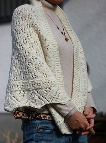 p.18 Triangular shawl(三角ショール) 다른 모습 3