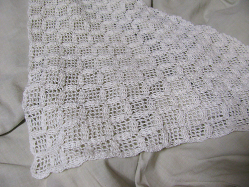 #22 Triangular stole  (P 27, 66 三角ストール) 다른 모습 1