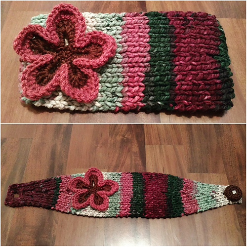 Ravelry Knitted Winter Headband pattern by Devon Finney